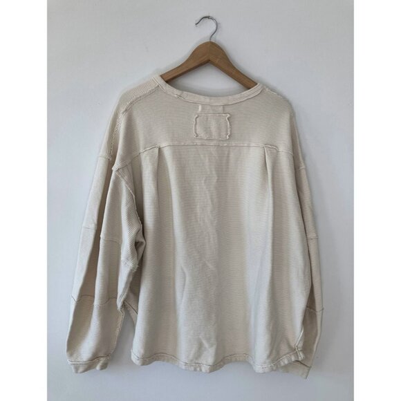 Free People We the Free Total Eclipse Tee Ivory Size Large - Picture 5 of 8